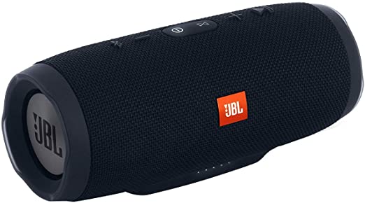 JBL Charge 3 Portable Bluetooth Waterproof Speaker - Black