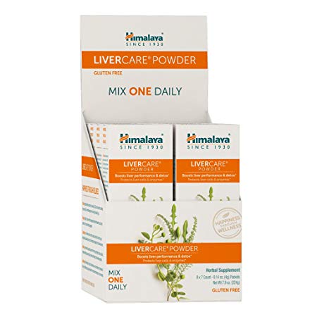 Himalaya LiverCare Powder for Liver Detox and Liver Cleanse 0.14oz (56 Pack)