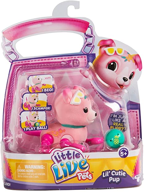 Little Live Pets Lil' Cutie Pups Season 2 Single Pack - Shine Apple