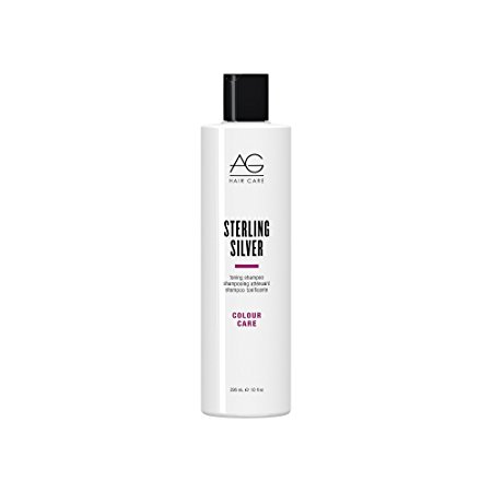 AG Hair Sterling Silver Toning Shampoo, 10 Ounce