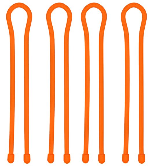 The Most Amazing Twist Ties For Organizing Your Gear (4-Pack of 24 Inch Ties - Extra Thick Diameter). Use For Organizing, Bundling, Securing Your Medium-To-Large Appliances - Jumper/Extension Cables, Power Tool Cords, Dog Leashes, Ropes, Hoses, Yoga Mat's, Etc. Keep'em Tangle Free & Organized. Use at Home, Office, Garage, Work With a Simple Wrap & Twist Motion. Must Have Item For Camping & Backpack Pack Pockets, Sports, Automobile & Boat Accessories With Bendable, Reusable Tie Downs. 100% Lifetime Satisfaction Guarantee!