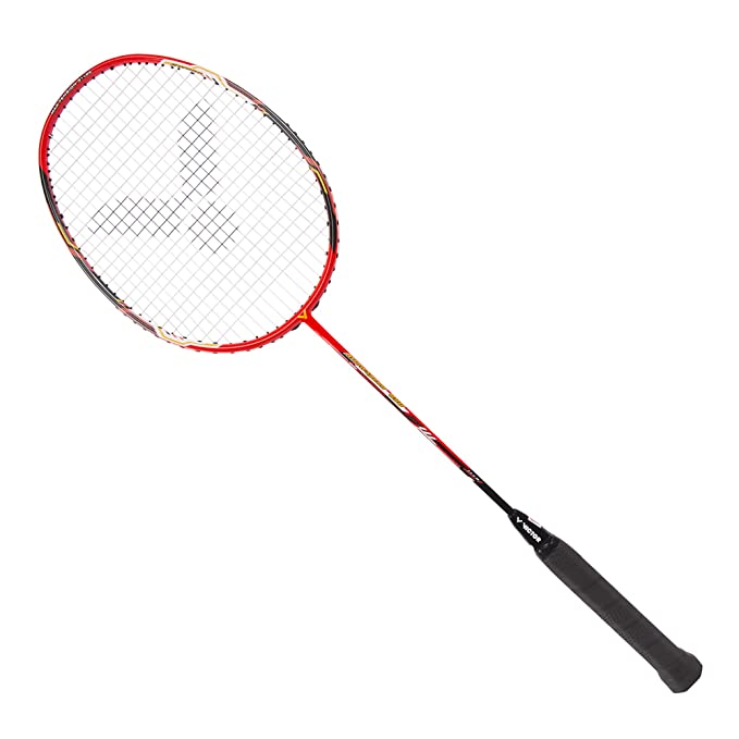 Victor Arrow Speed 990 High Tension Strung Badminton Racket 4U/G5 (Red/Black)