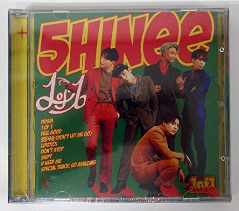 SHINee - 1 of 1 (Vol.5) CD with Folded Poster Extra Gift Photocards Set