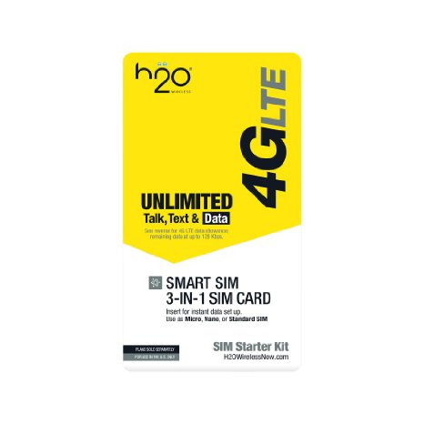 H2O 3-in-1 SIM Card