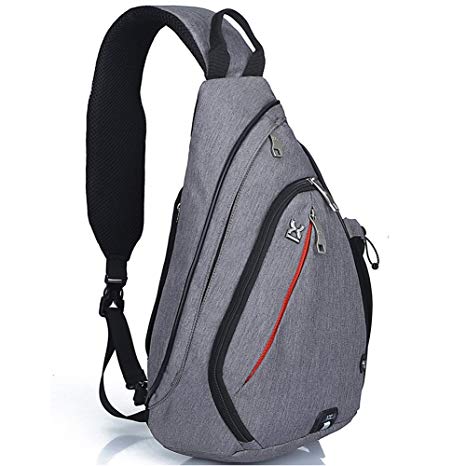 FREEMASTER Chest Backpack Sling Bag Sport Rucksack Cross Body Bags for Camping Gym Cycling Biking School Bag Small Shoulder Packsack