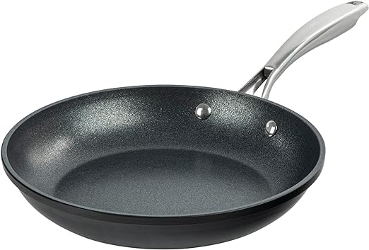 Granitetsone Armor Max 10 Inch Non Stick Frying Pans Nonstick Frying Pan, Hard Anodized Nonstick Pan, Cooking Pan, Nonstick Skillet, Pan, Non Stick Pan, Induction Pan, Oven/Dishwasher Safe, Black…