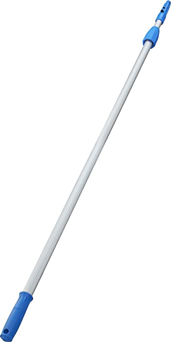 Unger Industrial Llc Arett Sales U42 962740C 6-Feet-12-Feet Telescopic Aluminum Pole with Connect/Clean System, Locking Cone and Pro Collar