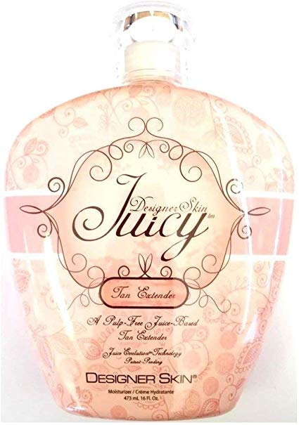Juicy Daily Moisturizer After Tan Extender Tanning Lotion By Designer Skin 16oz