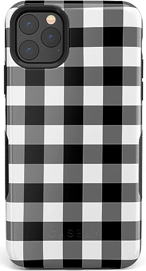Casely iPhone 11 Pro Case | Check Me Out | Checkerboard Checkered Case