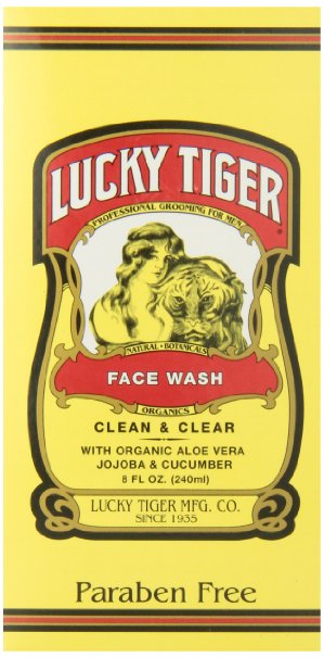 Lucky Tiger Face Wash 8 Ounce