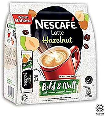 Nescafe Bold & Nutty, Hazelnut, Coffee, 480 g