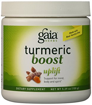 Gaia Herbs Turmeric Boost Uplift Supplement, 5.29 Ounce