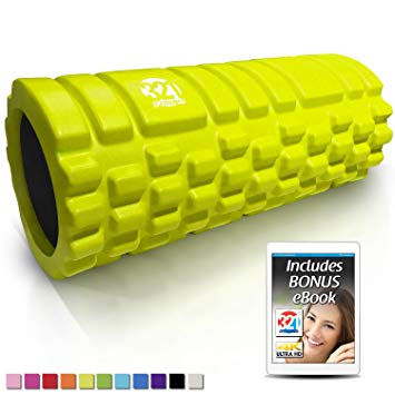 321 STRONG Foam Massage Roller - Deep Tissue Massager For Your Muscles & Back