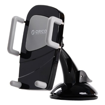 ORICO Universal Adjustable Dashboard  Windshield Car Phone Mount Holder Cradle for iPhone 6s Plus 6s 5s 5c Samsung Galaxy S6 Edge Plus S6 S5 S4 Note 5 4 3 Google Nexus 5 4 LG G4 S3