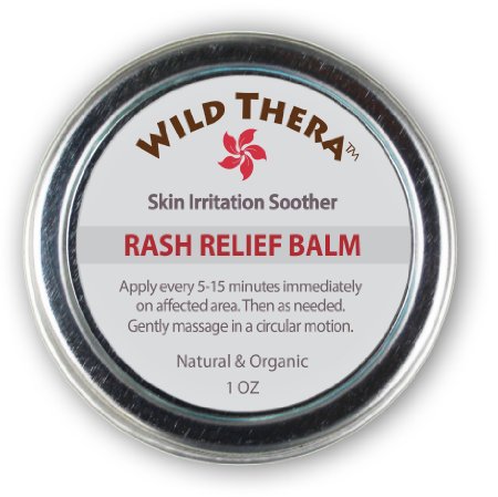 Rash Relief Balm. Soothing Relief from Rashes, Bug Bites, Mites, Toenail Fungus, Ringworm, Skin Allergies, Irritations, Bumps, Scaling, Redness & Itching. Diaper Rash Treatment. Antibacterial and Antifungal Effects