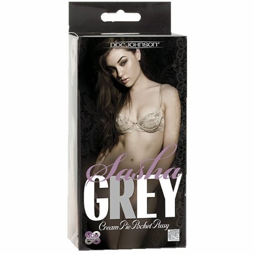 Apex Export Sasha Grey Cream Pie Pocket Pussy Stroker Masturbator Sleeve UR3 Lubricant