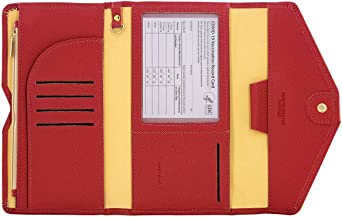 Zoppen Mulit-Purpose RFID Blocking Travel Passport Wallet (Ver.4) Tri-fold Document Organizer Holder