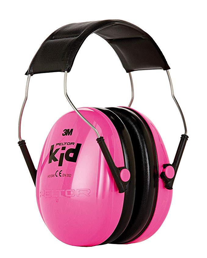 3M PELTOR Kids Ear Muffs in Pink H510AK-442-RE