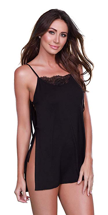 Dreamgirl Women's Soft Spandex Jersey Toga Chemise