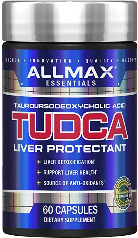 ALLMAX TUDCA 60CT - Tauroursodexoycholic Acid - Liver Detox & Gut Health