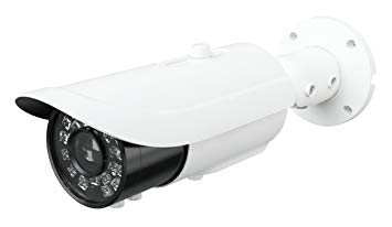 HDView IP Camera, 5MP HD Network POE Camera with 2.8-12mm Motorized Lens, H.265 License Plate Camera, Security Outdoor Video Surveillance with IR Night Vision, ONVIF, VCA Intelligent Analytics, Audio