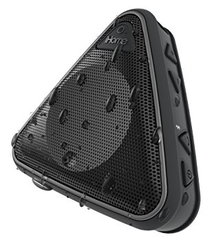 iHome IBT3B Splashproof Wireless Speaker with Speakerphone - Black