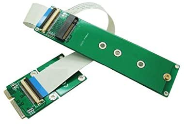 M.2 (NGFF) nVME SSD to Mini PCIe Adapter