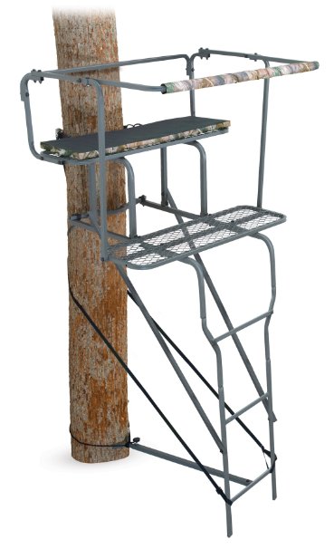 Ameristep 15-Feet Two Man Ladder Stand (Camo)