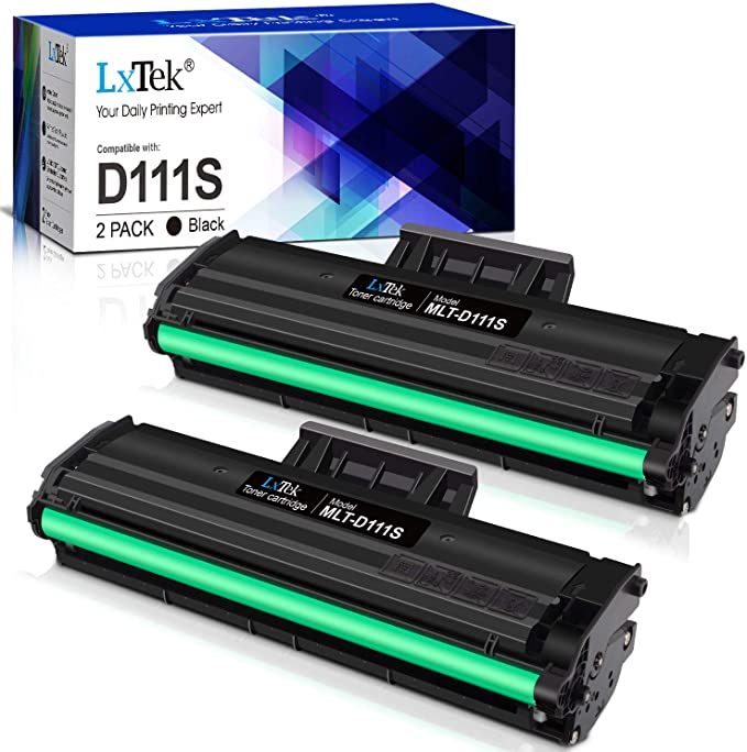 LxTek Compatible Toner D111S Replacement for Samsung D111S MLT-D111S for Samsung Xpress M2026W M2026 M2070W M2070 SL-M2026 SL-M2070 SL-M2026W SL-M2070W SL-M2070FW M2020 M2022 M2020W M2022W