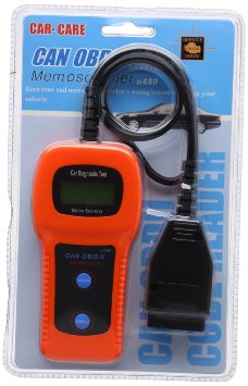 Memoscanner U480 CAN OBD2 OBDII Car-CARE Diagnostic Scanner Engine Code Reader Tool