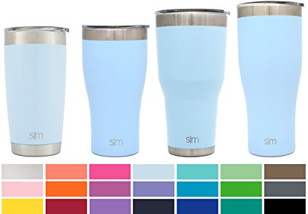 Simple Modern Cruiser Vacuum Insulated 30Oz Tumbler DoubleWalled 18/8 Stainless Steel Hydro Travel Mug With Lid Sweat Free Coffee Cup Powder Coated Flask Robin'S Egg Blue