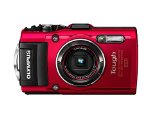 Olympus TG-4 16 MP Waterproof Digital Camera with 3-Inch LCD Red