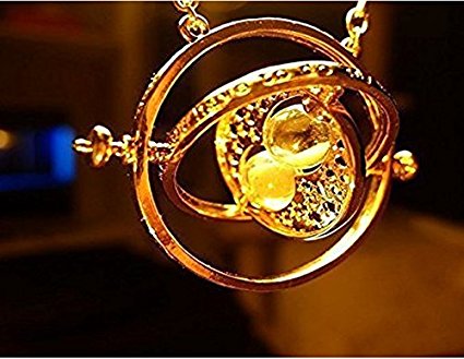Hermione Granger Time Turner Necklace Harry Potter with a 25" Chian in Gift box