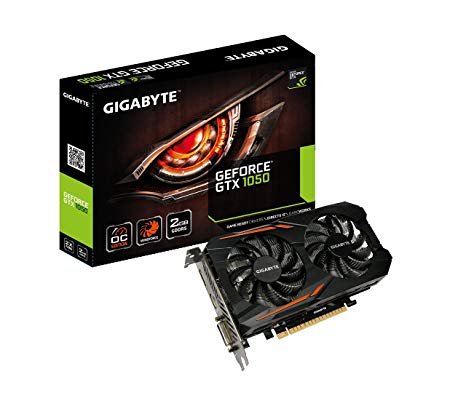 Gigabyte Geforce GTX 1050 2GB GV-N1050OC-2GD OC Graphic Cards