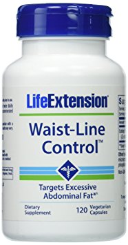 Life Extension Waist Line Control Vegetarian Capsules, 120 Count