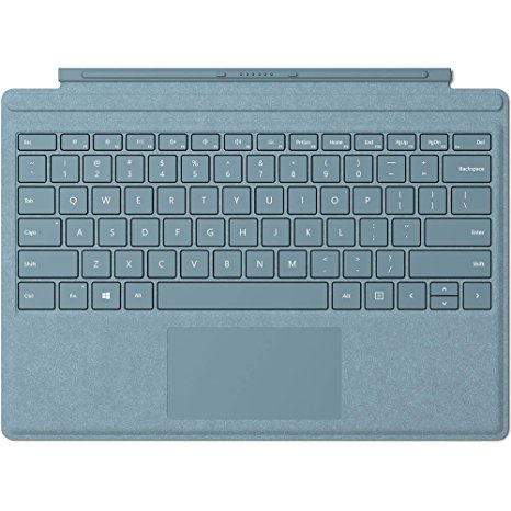 Microsoft Signature Type Cover Keyboard/Cover Case for Tablet - Aqua