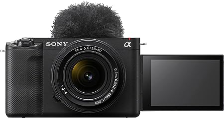 Sony Alpha ZV-E1 Full-Frame Interchangeable Lens Mirrorless Vlog Camera with 28-60mm Lens - Black Body