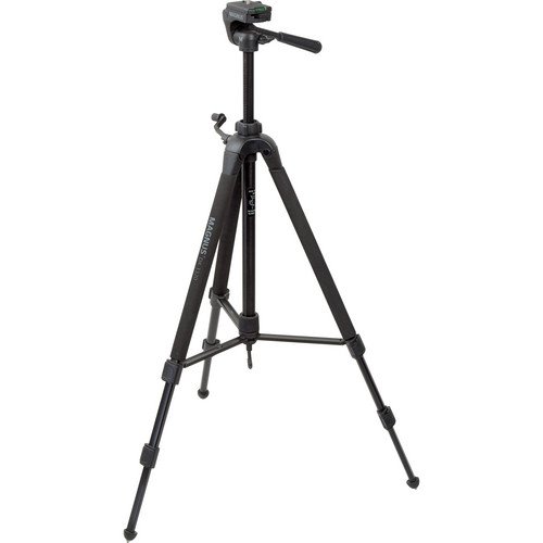 Magnus DX-3320 Deluxe Photo Camera Tripod With 3-Way Pan-and-Tilt Head