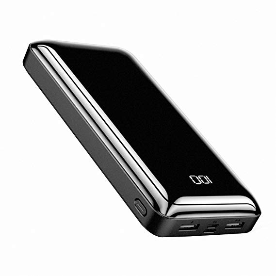 Portable Charger Power Bank 30000mAh Bextoo Battery Pack with LCD Digital Display Dual Input and Dual Output Ports Compatible with iPhone, Android Phone, Tablet and More