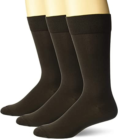 Buttoned Down Men's 3-Pack Pima Cotton Dress Socks