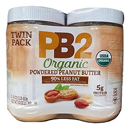 PB2 Organic Powdered Peanut Butter (2/16 Ounce)(Net Wt 32 Ounce), 32 Ounce