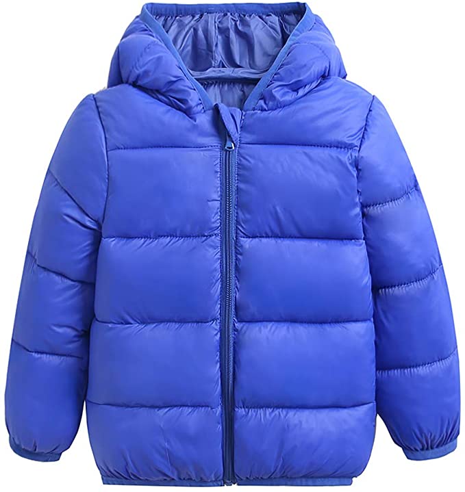 Kids cute Winter Coats with Hoods Light Puffer Jacket for Baby Boys Girls,Toddlers