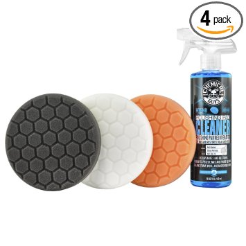 Chemical Guys HEX_3KIT_6 6.5" Buffing Pad Kit (4 Items), 16 fl. oz, 4 Pack