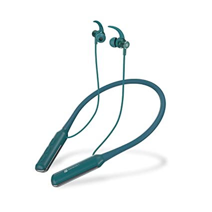 Portronics Harmonics 250 Wireless Bluetooth Headset with 60 Hrs Playtime in 2 Hrs Charging, 800mAh Battery, Voice Assistant(Green)