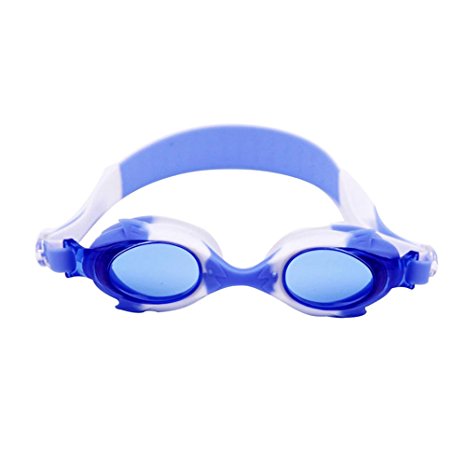 Grilong Swim Goggles For Kids - Boys & Girls Aged 4-13,Adjustable Soft Silicone Antifog Anti UV Waterproof Summer Swimming Glasses For Children