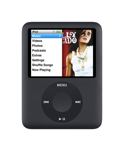 Apple iPod nano 8 GB 3rd Generation(Black)  (Discontinued by Manufacturer)