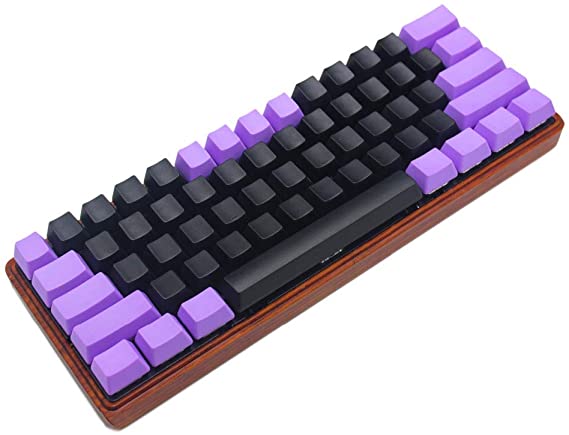 YMDK Customized 61 ANSI KEYSET OEM Profile Thick PBT KEYCAP Suitable for Cherry MX Switches Mechanical Gaming Keyboard GK61(ONLY KEYCAP)