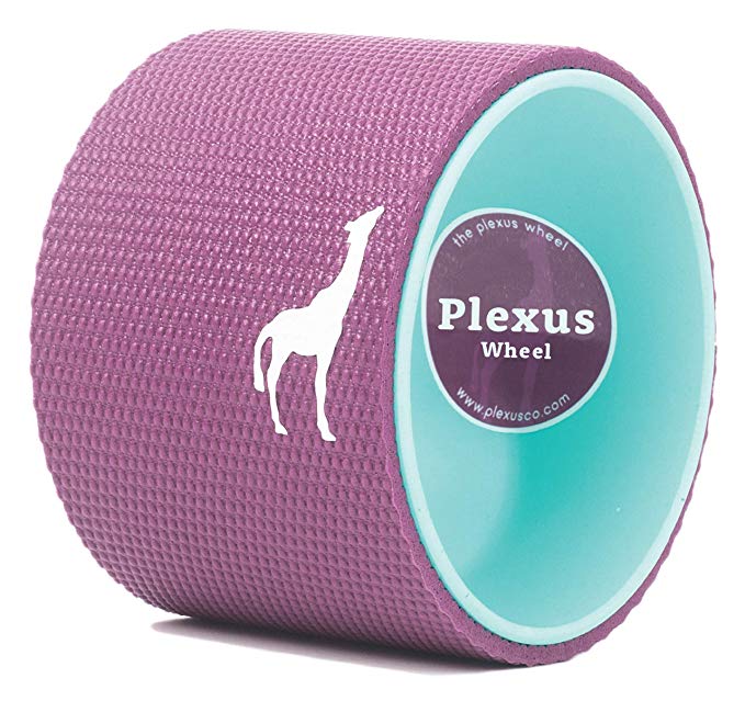 Plexus Wheel 6 Inch - Back Stretch Roller & Back Wheel For Yoga - Great for Classes Or In-Home Use - Optimal Back Roller Yoga Wheel For Back Pain Relief - USA Made
