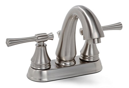 Premier 120070LF Torino Lead-Free Centerset Two-Handle Lavatory Faucet, Brushed Nickel