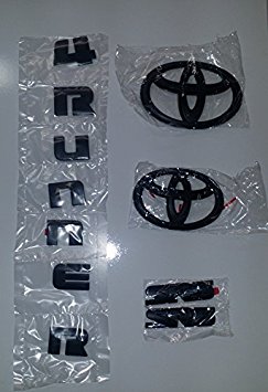 2015 - 2016 SOUTHEAST TOYOTA 4RUNNER BLACK OVERLAY BUNDLE KIT 00016-89016